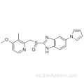 1H-Bencimidazol, 2 - [[(4-metoxi-3-metil-2-piridinil) metil] sulfinil] -6- (1H-pirrol-1-il) - CAS 172152-36-2